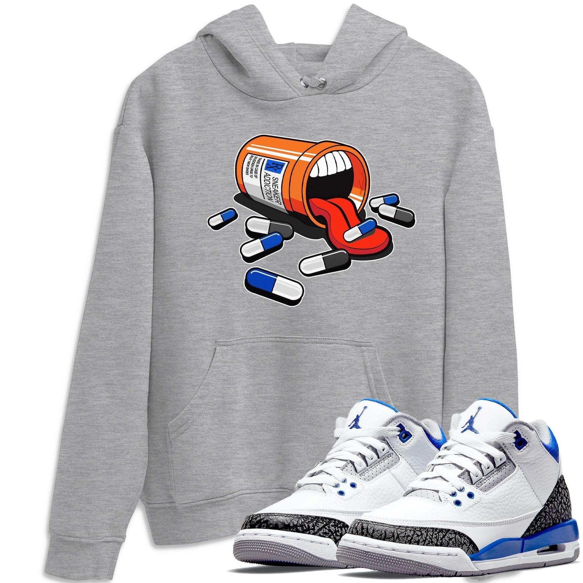 Jordan 3 Racer Blue Sneaker Match Tees Sneaker Addiction Sneaker Tees Jordan 3 Racer Blue Sneaker Release Tees Unisex Shirts