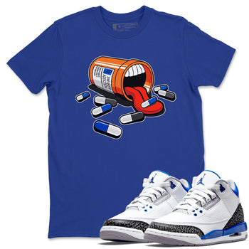 Jordan 3 Racer Blue Sneaker Match Tees Sneaker Addiction Sneaker Tees Jordan 3 Racer Blue Sneaker Release Tees Unisex Shirts