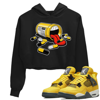 Jordan 4 Lightning Sneaker Match Tees Sneaker Addiction Sneaker Tees Jordan 4 Lightning Sneaker Release Tees Women's Shirts