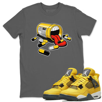 Jordan 4 Lightning Sneaker Match Tees Sneaker Addiction Sneaker Tees Jordan 4 Lightning Sneaker Release Tees Unisex Shirts