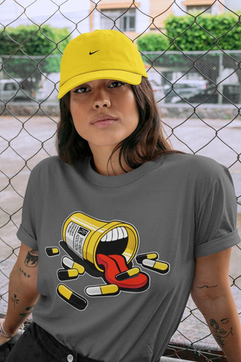 Jordan 4 Lightning Sneaker Match Tees Sneaker Addiction Sneaker Tees Jordan 4 Lightning Sneaker Release Tees Unisex Shirts