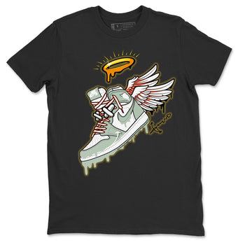 Jordan 1 Seafoam Sneaker Match Tees Sneaker Angel Sneaker Tees Jordan 1 Seafoam Sneaker Release Tees Unisex Shirts