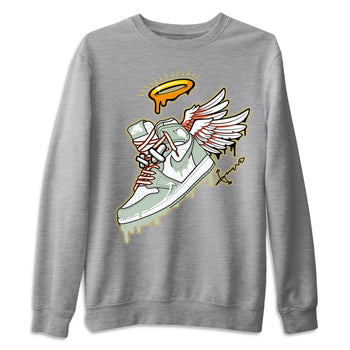 Jordan 1 Seafoam Sneaker Match Tees Sneaker Angel Sneaker Tees Jordan 1 Seafoam Sneaker Release Tees Unisex Shirts