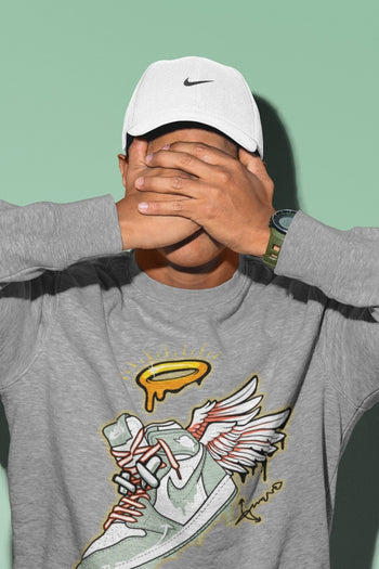 Jordan 1 Seafoam Sneaker Match Tees Sneaker Angel Sneaker Tees Jordan 1 Seafoam Sneaker Release Tees Unisex Shirts