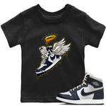 Jordan 1 85 Georgetown Sneaker Match Tees Sneaker Angel Sneaker Tees Jordan 1 85 Georgetown Sneaker Release Tees Kids Shirts