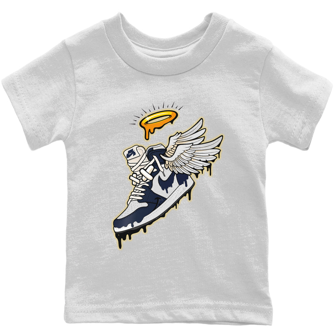 Jordan 1 85 Georgetown Sneaker Match Tees Sneaker Angel Sneaker Tees Jordan 1 85 Georgetown Sneaker Release Tees Kids Shirts