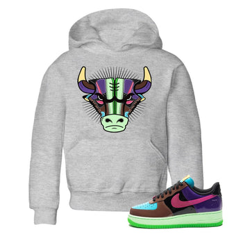 Air Force 1 Undefeated Fauna Brown Sneaker Match Tees Sneaker Bull Head Sneaker Tees Air Force 1 Undefeated Fauna Brown Sneaker Release Tees Kids Shirts