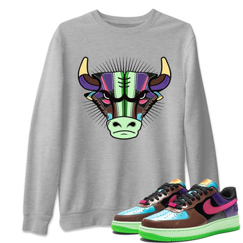 Air Force 1 Undefeated Fauna Brown Sneaker Match Tees Sneaker Bull Head Sneaker Tees Air Force 1 Undefeated Fauna Brown Sneaker Release Tees Unisex Shirts