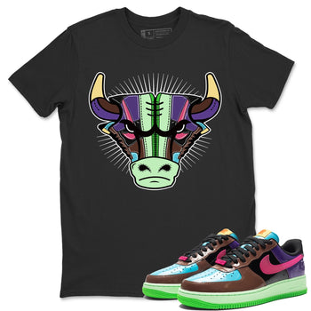 Air Force 1 Undefeated Fauna Brown Sneaker Match Tees Sneaker Bull Head Sneaker Tees Air Force 1 Undefeated Fauna Brown Sneaker Release Tees Unisex Shirts