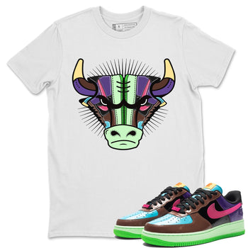 Air Force 1 Undefeated Fauna Brown Sneaker Match Tees Sneaker Bull Head Sneaker Tees Air Force 1 Undefeated Fauna Brown Sneaker Release Tees Unisex Shirts
