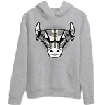 Jordan 1 White Cement Sneaker Match Tees Sneaker Bull Head Sneaker Tees Jordan 1 White Cement Sneaker Release Tees Unisex Shirts
