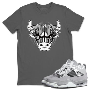 Air Jordan 4 Retro Frozen Moments shirt to match jordans Sneaker Bull Head sneaker tees Air Jordan 4 Light Iron Ore SNRT Sneaker Release Tees Unisex Cool Grey 1 T-Shirt