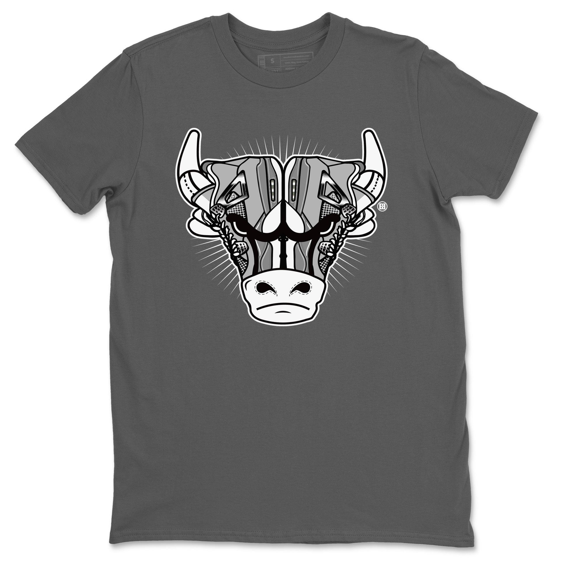 Air Jordan 4 Retro Frozen Moments shirt to match jordans Sneaker Bull Head sneaker tees Air Jordan 4 Light Iron Ore SNRT Sneaker Release Tees Unisex Cool Grey 2 T-Shirt