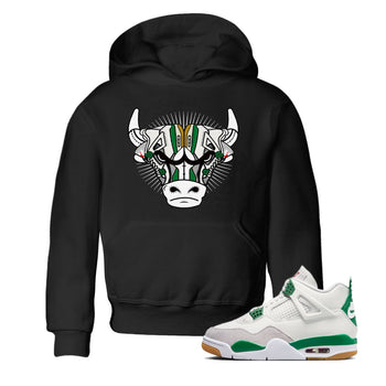 Air Jordan 4 Pine Green Sneaker Bull Head Baby and Kids Sneaker Tees Nike SB Air Jordan 4 Pine Green Kids Sneaker Tees Washing and Care Tip
