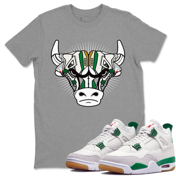 Air Jordan 4 Pine Green Sneaker Bull Head Crew Neck Sneaker Tees Nike SB Air Jordan 4 Pine Green Sneaker T-Shirts Size Chart