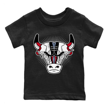Jordan 5 Fire Red Sneaker Match Tees Sneaker Bull Head Sneaker Tees Jordan 5 Fire Red Sneaker Release Tees Kids Shirts