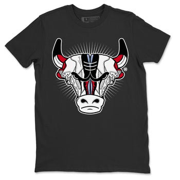 Jordan 5 Fire Red Sneaker Match Tees Sneaker Bull Head Sneaker Tees Jordan 5 Fire Red Sneaker Release Tees Unisex Shirts