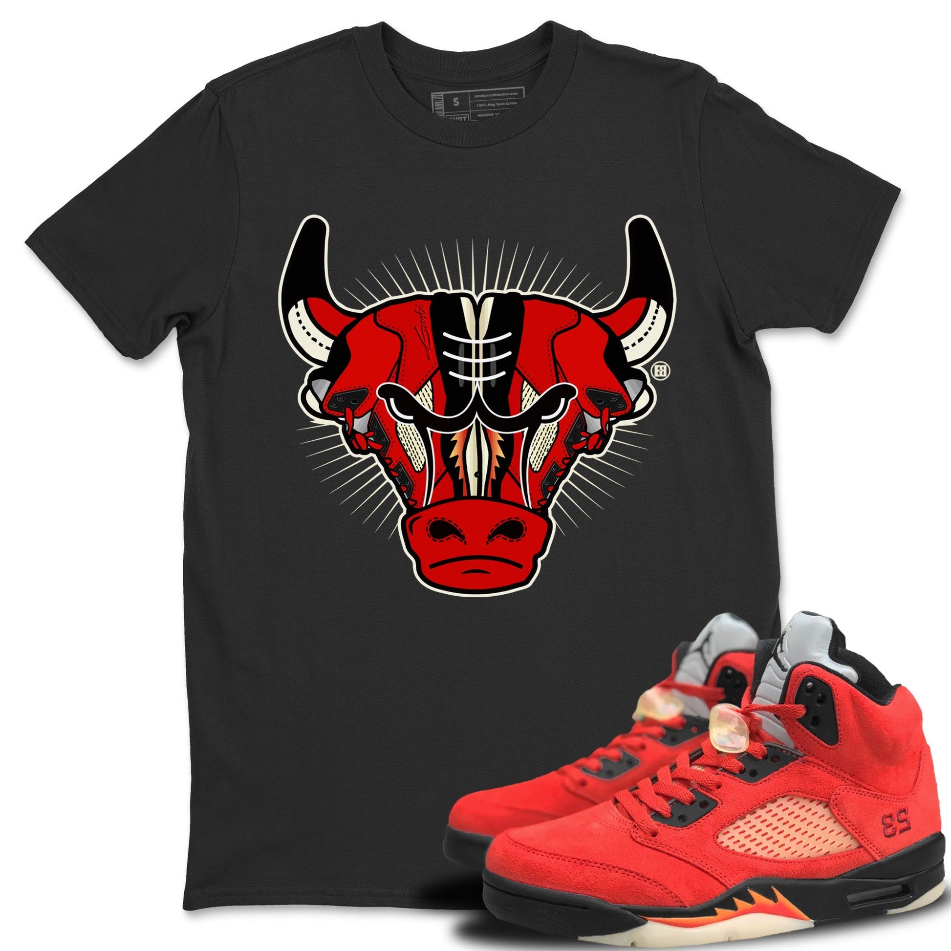 Jordan 5 Mars For Her Sneaker Match Tees Sneaker Bull Head Sneaker Tees Jordan 5 Mars For Her Sneaker Release Tees Unisex Shirts