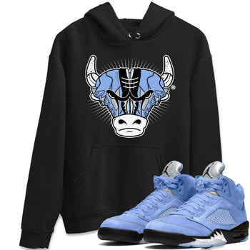 Jordan 5 UNC Sneaker Match Tees Sneaker Bull Head Sneaker Tees Jordan 5 UNC SNRT Sneaker Tees Unisex Shirts