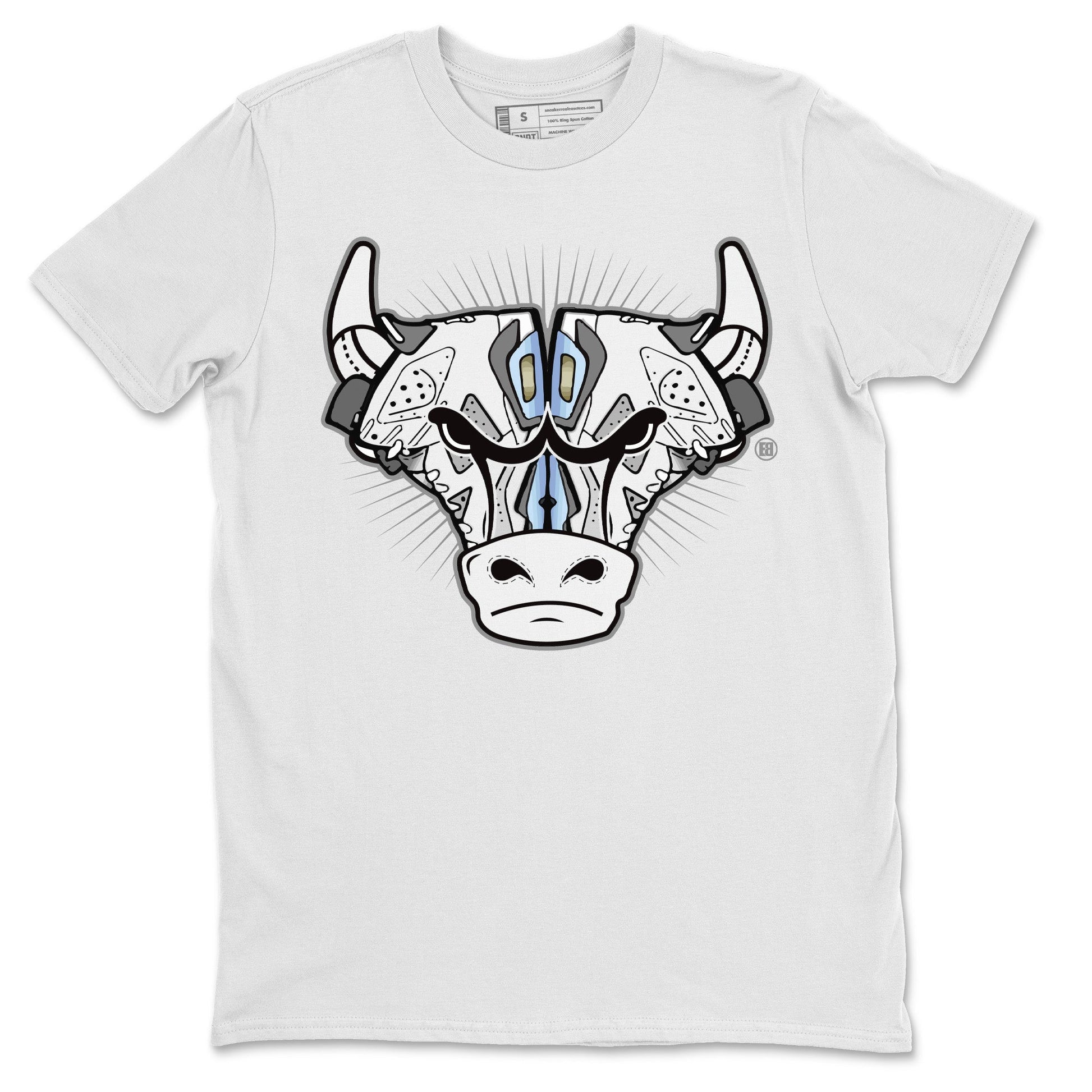 Jordan 6 Cool Grey Sneaker Match Tees Sneaker Bull Head Sneaker Tees Jordan 6 Cool Grey Sneaker Release Tees Unisex Shirts