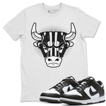 Dunk Panda Sneaker Match Tees Sneaker Bull Head Sneaker Tees Dunk Panda Sneaker Release Tees Unisex Shirts