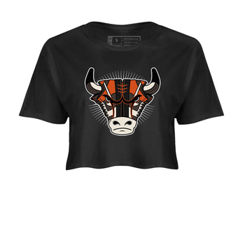 Nike Dunk Low Red Panda shirt to match jordans Sneaker Bull Head sneaker tees Dunk Red Panda SNRT Sneaker Release Tees Black 2 Crop T-Shirt