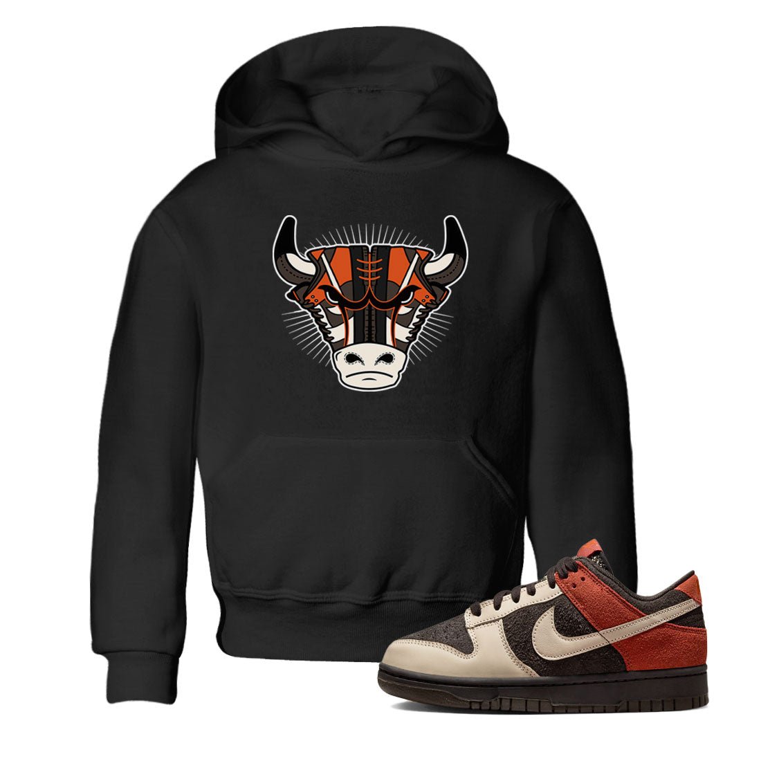 Nike Dunk Low Red Panda shirt to match jordans Sneaker Bull Head sneaker tees Dunk Red Panda SNRT Sneaker Release Tees Baby Toddler Black 1 T-Shirt