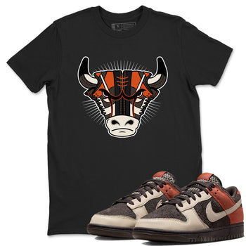 Nike Dunk Low Red Panda shirt to match jordans Sneaker Bull Head sneaker tees Dunk Red Panda SNRT Sneaker Release Tees Unisex Black 1 T-Shirt