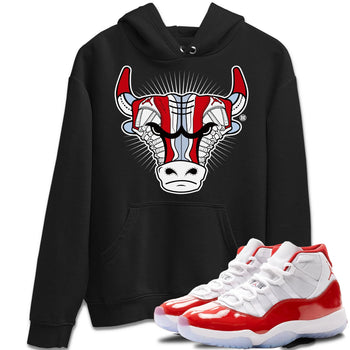 Jordan 11 Cherry Sneaker Match Tees Sneaker Bull Head Sneaker Tees Jordan 11 Cherry Sneaker Release Tees Unisex Shirts