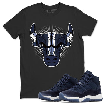 Jordan 11 Midnight Navy Sneaker Match Tees Sneaker Bull Head Sneaker Tees Jordan 11 Midnight Navy Sneaker Release Tees Unisex Shirts