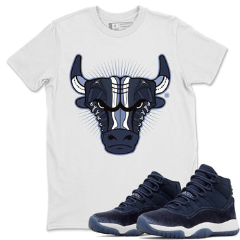 Jordan 11 Midnight Navy Sneaker Match Tees Sneaker Bull Head Sneaker Tees Jordan 11 Midnight Navy Sneaker Release Tees Unisex Shirts