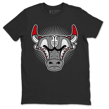 Jordan 9 Fire Red Sneaker Match Tees Sneaker Bull Head Sneaker Tees Jordan 9 Fire Red Sneaker Release Tees Unisex Shirts