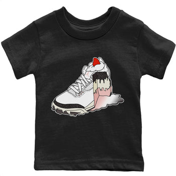 Jordan 3 Atmosphere Sneaker Match Tees Sneaker Cake Sneaker Tees Jordan 3 Atmosphere Sneaker Release Tees Kids Shirts
