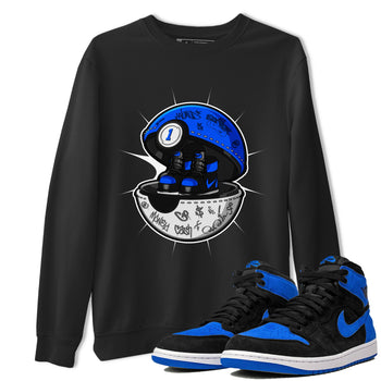 Air Jordan 1 Royal Reimagined shirt to match jordans Sneaker Capsule sneaker tees AJ1 Royal Reimagined SNRT Sneaker Release Tees Unisex Black 1 T-Shirt