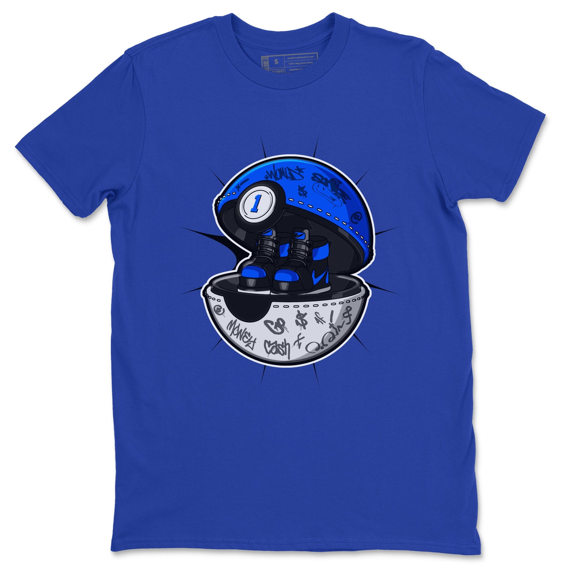 Air Jordan 1 Royal Reimagined shirt to match jordans Sneaker Capsule sneaker tees AJ1 Royal Reimagined SNRT Sneaker Release Tees Unisex Royal Blue 2 T-Shirt