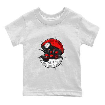 Air Jordan 1 Satin Bred shirt to match jordans Sneaker Capsule sneaker tees AJ1 Satin Bred SNRT Sneaker Release Tees Baby Toddler White 2 T-Shirt