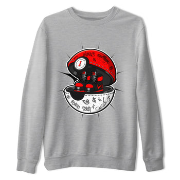 Air Jordan 1 Satin Bred shirt to match jordans Sneaker Capsule sneaker tees AJ1 Satin Bred SNRT Sneaker Release Tees Unisex Heather Grey 2 T-Shirt
