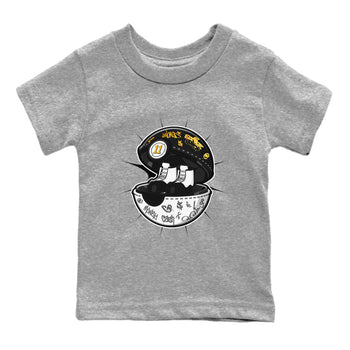 Air Jordan 11 Gratitude shirt to match jordans Sneaker Capsule sneaker tees AJ11 Gratitude SNRT Sneaker Release Tees Baby Toddler Heather Grey 2 T-Shirt
