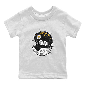 Air Jordan 11 Gratitude shirt to match jordans Sneaker Capsule sneaker tees AJ11 Gratitude SNRT Sneaker Release Tees Baby Toddler White 2 T-Shirt