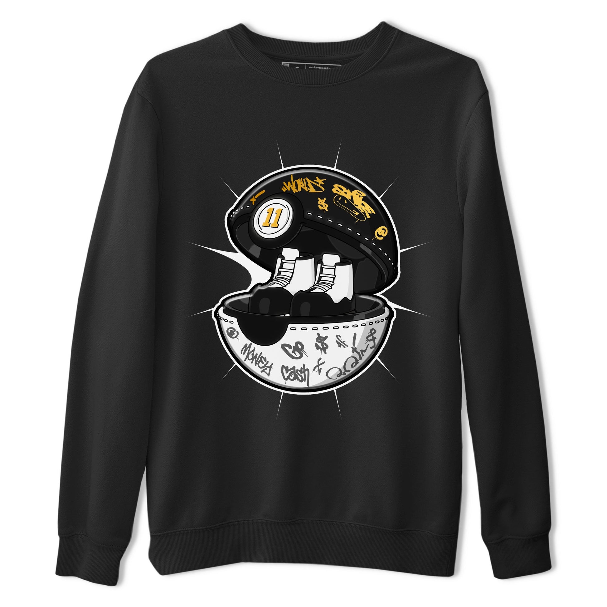 Air Jordan 11 Gratitude shirt to match jordans Sneaker Capsule sneaker tees AJ11 Gratitude SNRT Sneaker Release Tees Unisex Black 2 T-Shirt