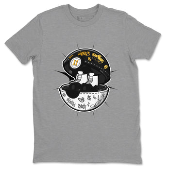 Air Jordan 11 Gratitude shirt to match jordans Sneaker Capsule sneaker tees AJ11 Gratitude SNRT Sneaker Release Tees Unisex Heather Grey 2 T-Shirt