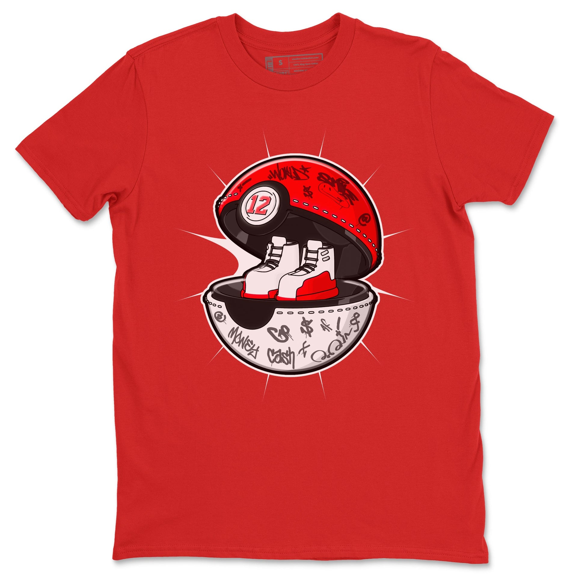 Air Jordan 12 Cherry shirt to match jordans Sneaker Capsule sneaker tees AJ12 Cherry SNRT Sneaker Release Tees Unisex Red 2 T-Shirt