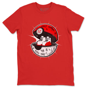 Air Jordan 12 Cherry shirt to match jordans Sneaker Capsule sneaker tees AJ12 Cherry SNRT Sneaker Release Tees Unisex Red 2 T-Shirt