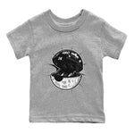 14s Panda shirt to match jordans Sneaker Capsule sneaker tees Air Jordan 14 Panda SNRT Sneaker Release Tees Baby Toddler Heather Grey 2 T-Shirt