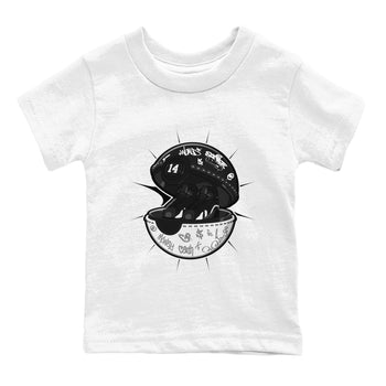14s Panda shirt to match jordans Sneaker Capsule sneaker tees Air Jordan 14 Panda SNRT Sneaker Release Tees Baby Toddler White 2 T-Shirt