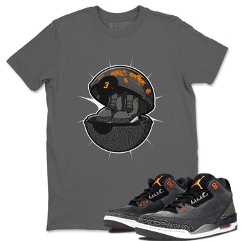 3s Fear shirt to match jordans Sneaker Capsule sneaker tees Air Jordan 3 Fear SNRT Sneaker Release Tees Unisex Cool Grey 1 T-Shirt