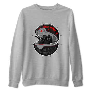 4s Bred Reimagined shirt to match jordans Sneaker Capsule sneaker tees Air Jordan 4 Bred Reimagined SNRT Sneaker Release Tees Unisex Heather Grey 2 T-Shirt