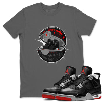 4s Bred Reimagined shirt to match jordans Sneaker Capsule sneaker tees Air Jordan 4 Bred Reimagined SNRT Sneaker Release Tees Unisex Cool Grey 1 T-Shirt