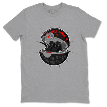 4s Bred Reimagined shirt to match jordans Sneaker Capsule sneaker tees Air Jordan 4 Bred Reimagined SNRT Sneaker Release Tees Unisex Heather Grey 2 T-Shirt