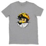 Air Jordan 6 Yellow Ochre shirt to match jordans Sneaker Capsule sneaker tees AJ6 Yellow Ochre SNRT Sneaker Release Tees Unisex Heather Grey 2 T-Shirt
